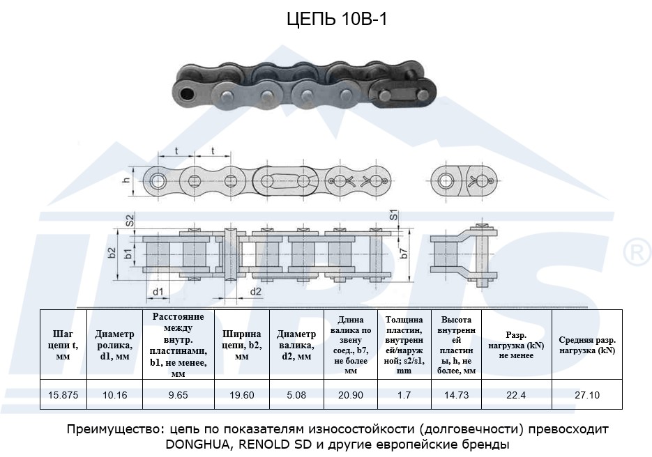 10B-1 L=5,0 м
