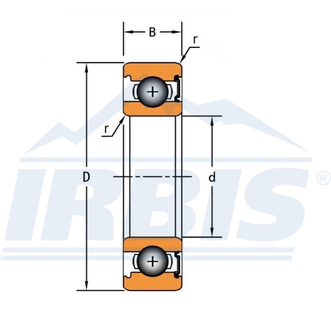 6201 RS C3_TIMKEN_Подшипник шариковый радиальный