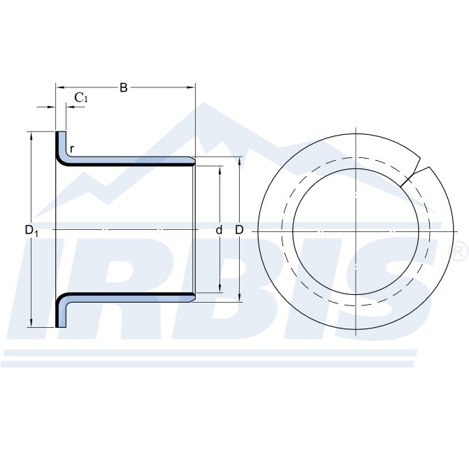 PCMF 202311.5 E  скольжения SKF