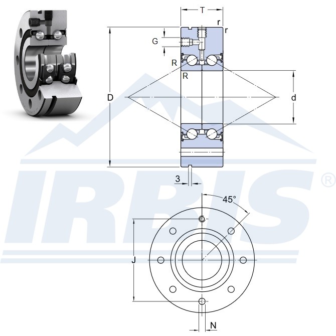 BEAM 025075 C-2RSH
