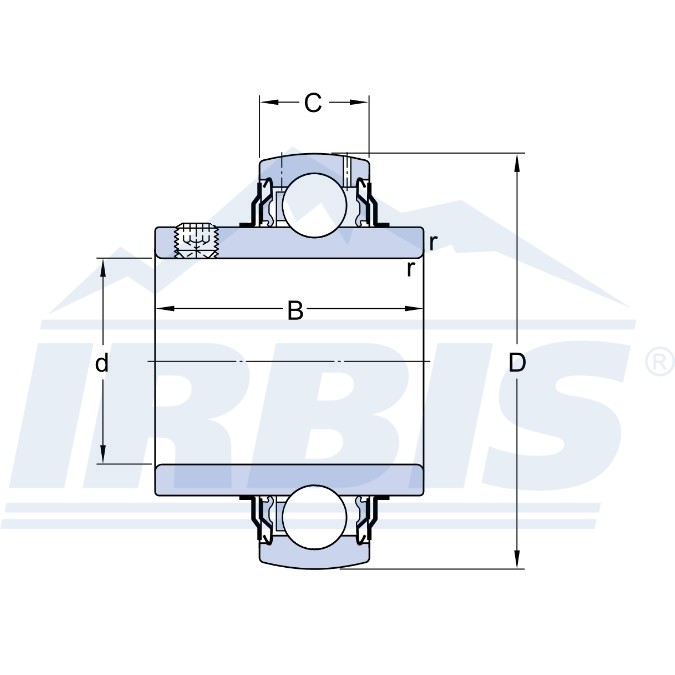 YAR 211 200 2F - SKF - Корпусной подшипник