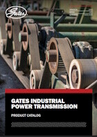 Каталог продукции Gates для промышленных приводных систем