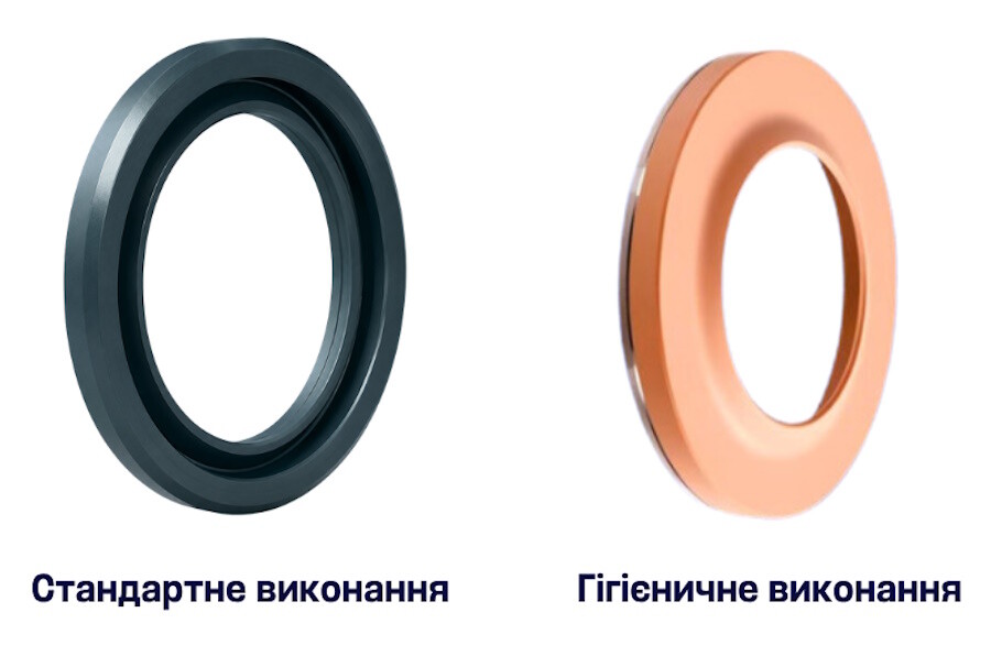 Cпособ исполнения кромки сальник для экстремальних условий